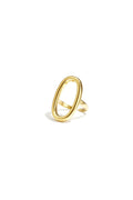 Statement ring ovaal- Goud