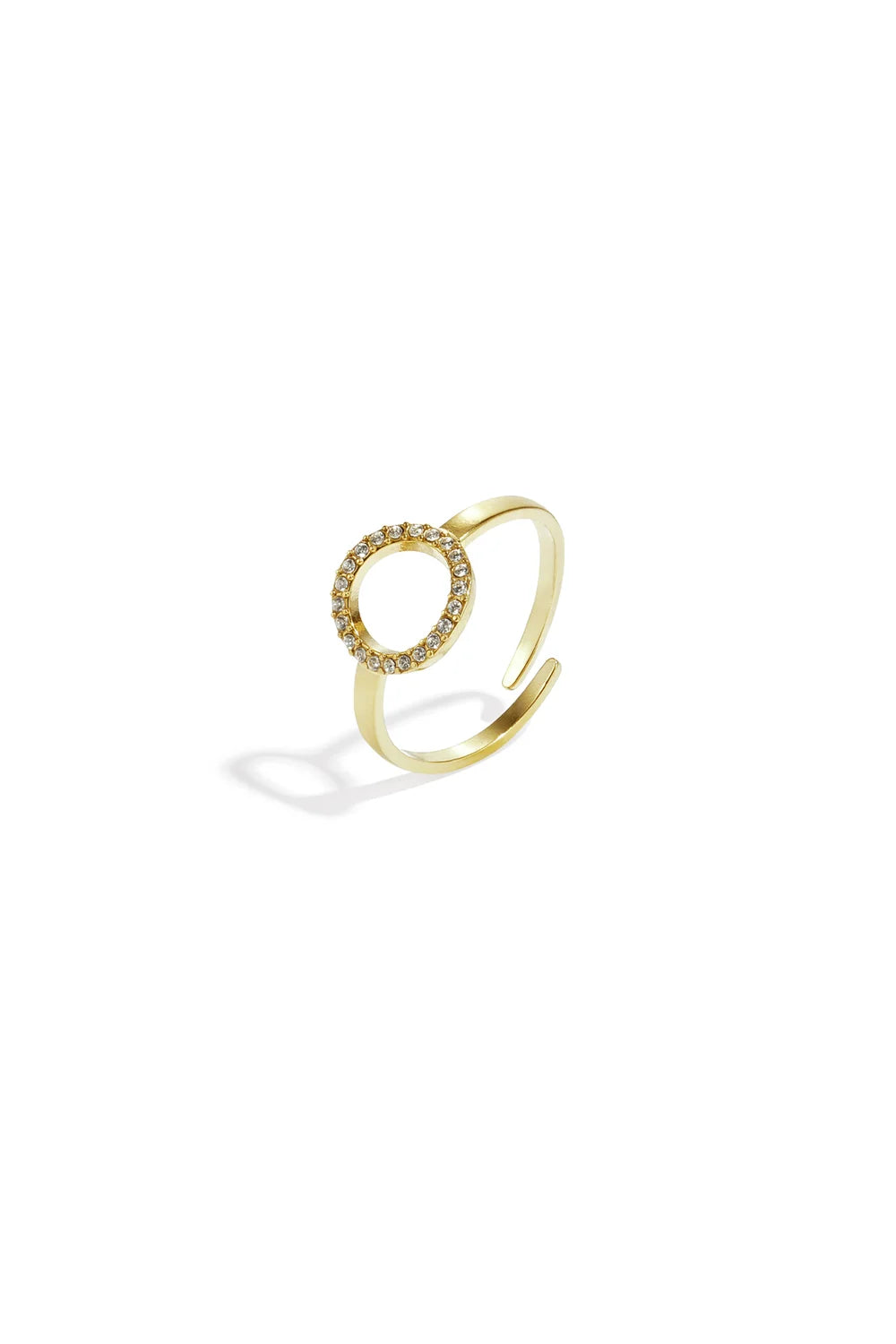 Ring rhinestone circle