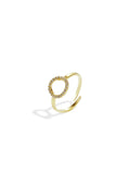 Ring rhinestone circle