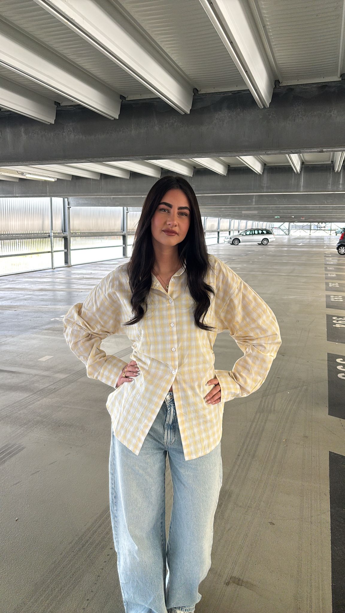 Blouse butter yellow -  Jill