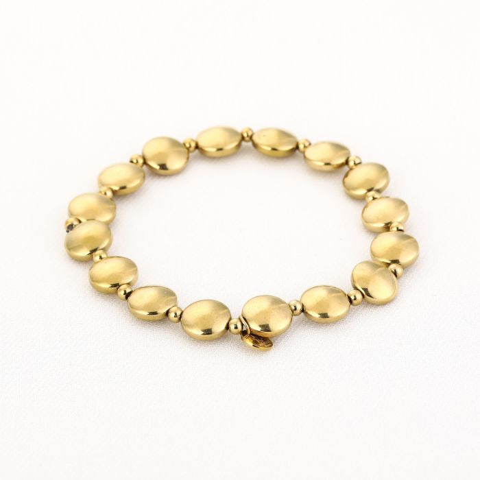 Kralen armband plat