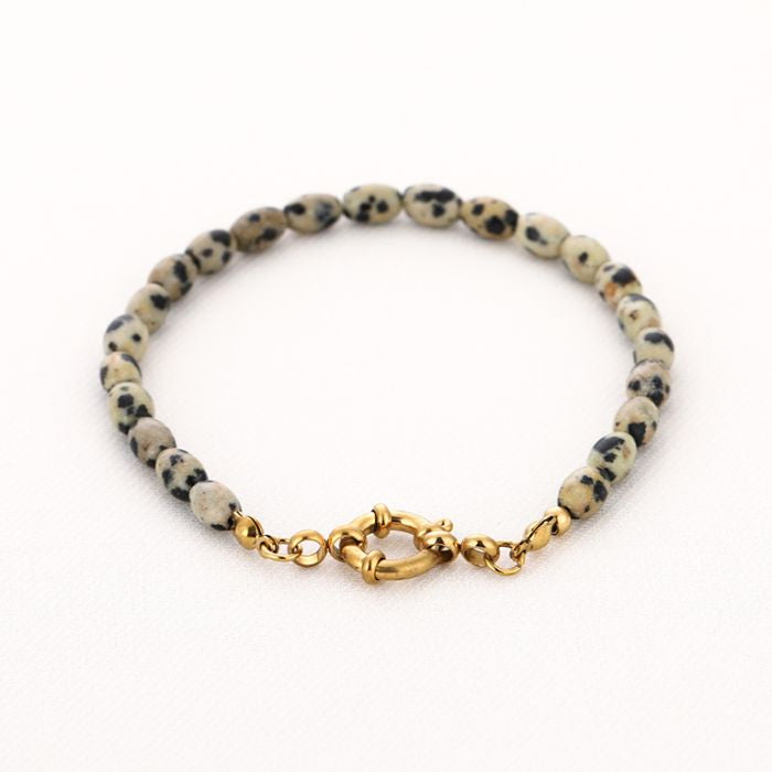 Kralen armband - Leopard