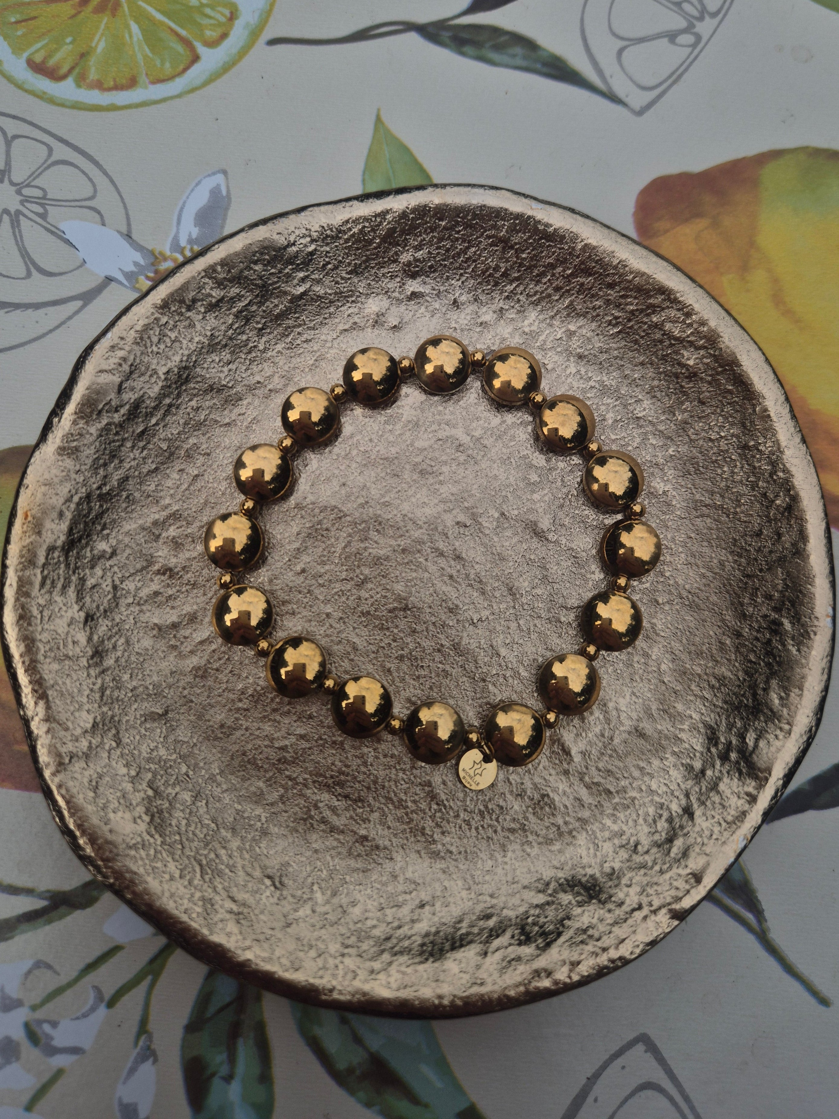 Kralen armband plat